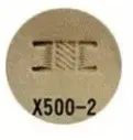 Leather House X500-2 leer stempel reliëf patroon