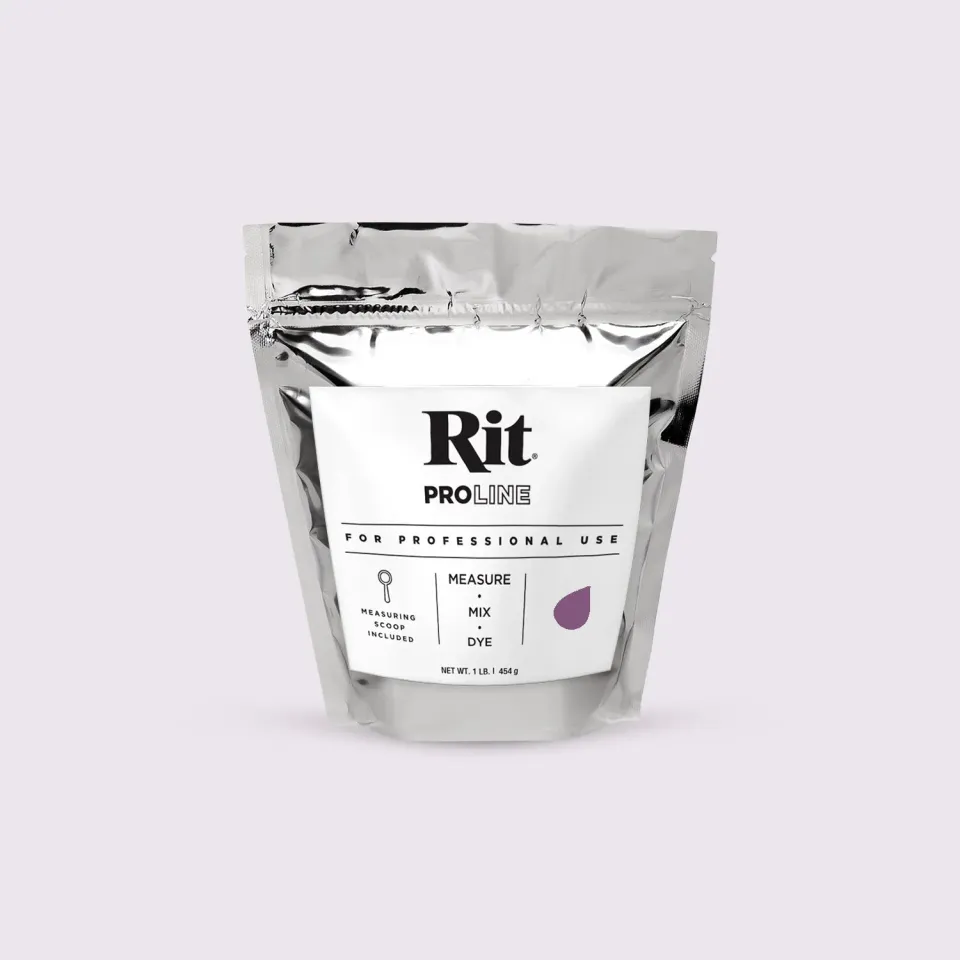 Rit ProLine Aubergine textielverf poeder 1 lb paars