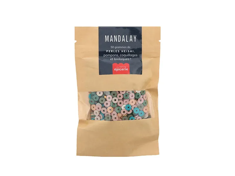La Petite Epicerie Mandalay heishi kralenmix 50 gram bont