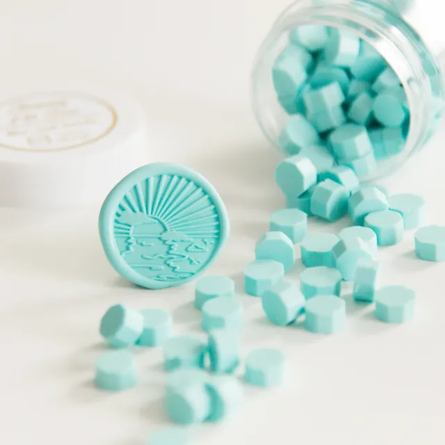 Jessy at Sea Baby Blue zegellak kralen 100 stuks lichtblauw