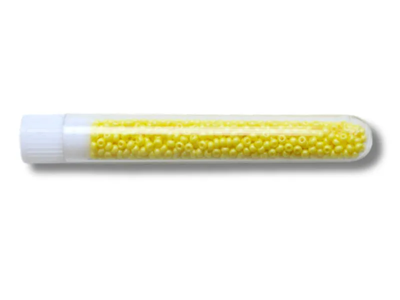 La Petite Epicerie rocailles geel 2 mm tube 10 gram