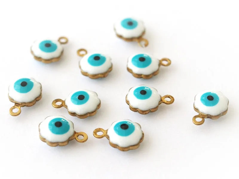 La Petite Epicerie nazar oog bedels messing 10 stuks