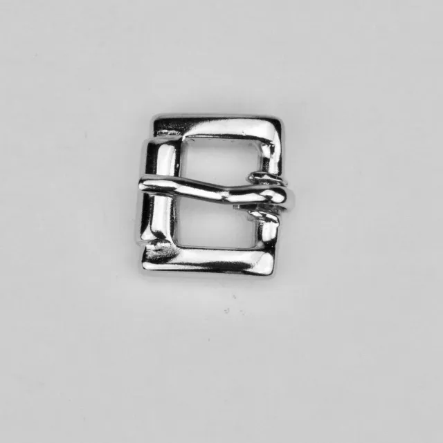 Leather House horlogegesp Silver 10 mm nikkel