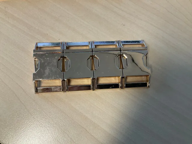 Leather House Gesp 30 mm goud voor tassenriemen