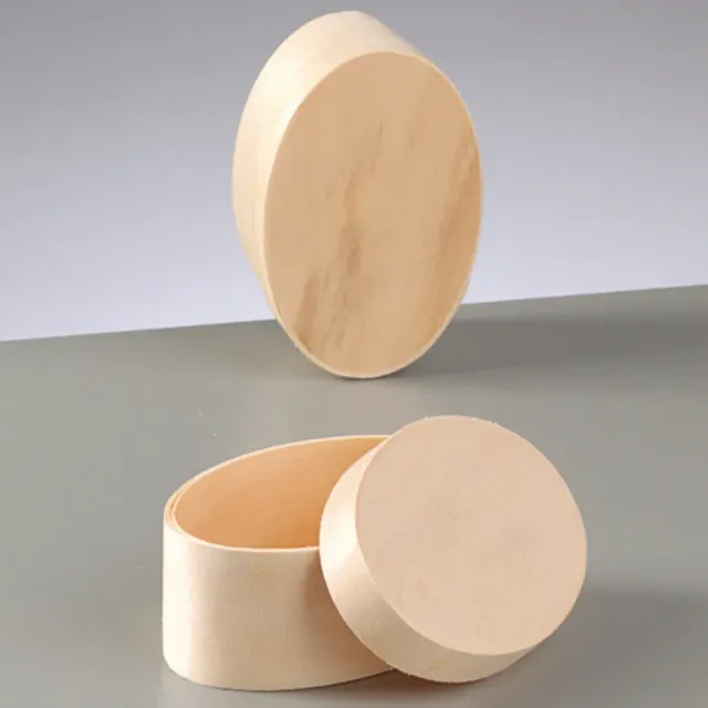 LTC-Leiden spanen doosje ovaal 250x150x60 mm hout