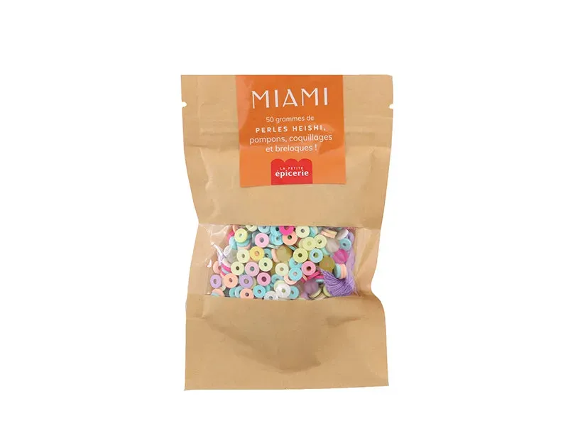 La Petite Epicerie Miami heishi kralenmix 50 g gekleurd
