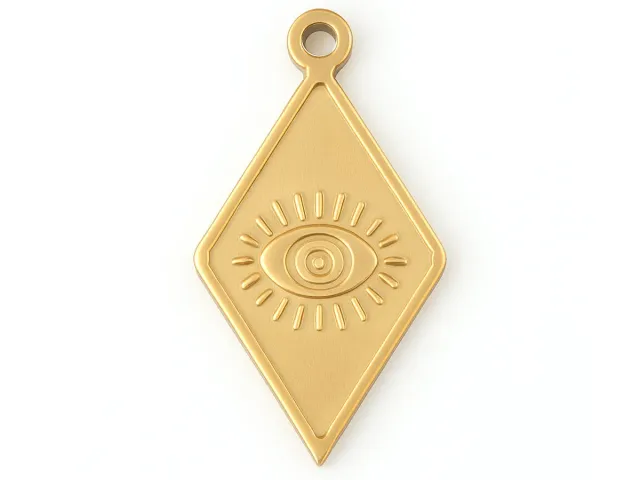 La Petite Epicerie Losange Oog bedel goud rvs