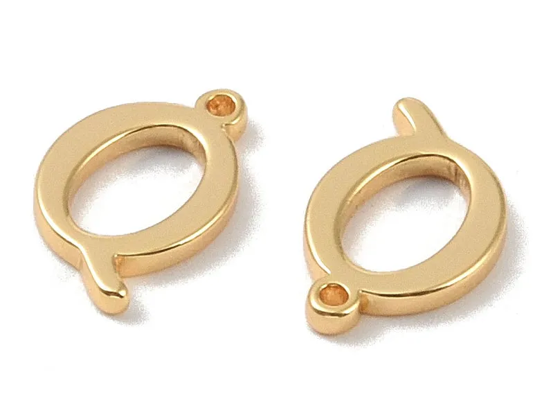 La Petite Epicerie Letter Q Bedel Goud Per Stuk