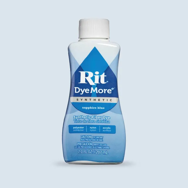 Rit DyeMore Sapphire Blue textielverf synthetisch blauw