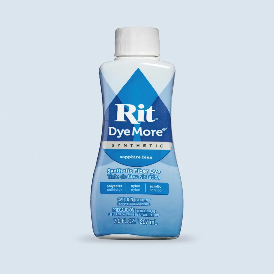 Rit DyeMore Sapphire Blue textielverf synthetisch blauw