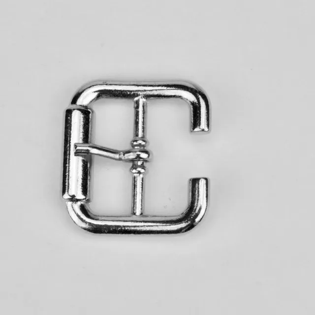 Leather House Buckle Silver 20mm gesp zilver per stuk
