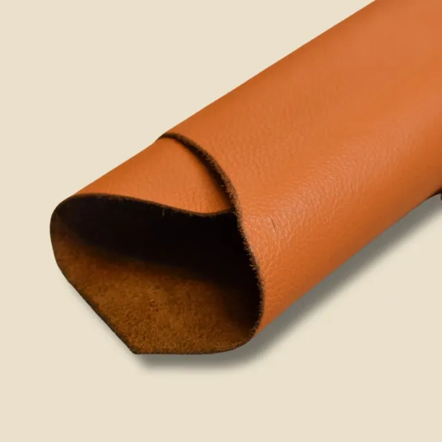 Leather House Floater volnerf leer 1.4mm paneel zwart