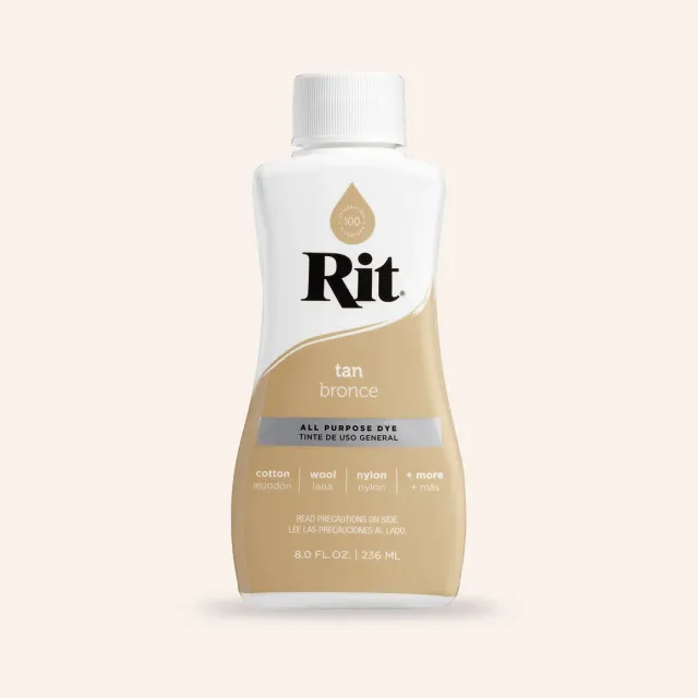 Rit All-Purpose Tan textielverf vloeibaar zandbeige