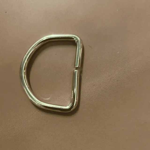 Leather House D-Ring Gold 35mm D-ring 4mm draad goud