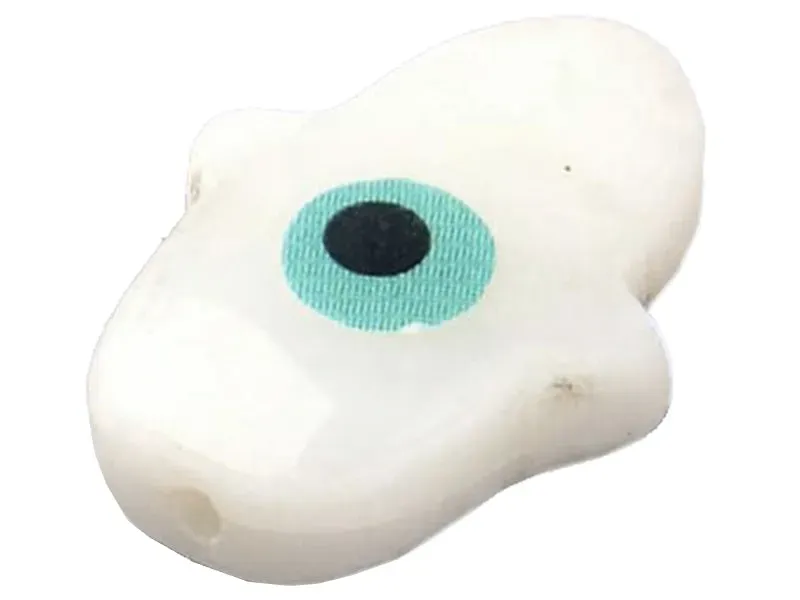La Petite Epicerie Khamsa kraal parelmoer 15x12mm