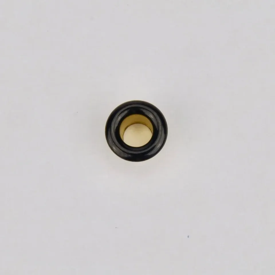 Leather House zeilring eyelet 5 mm zwart VL51 leer
