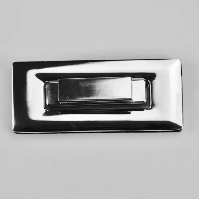 Leather House draaislot zilver 30x68mm tassluiting