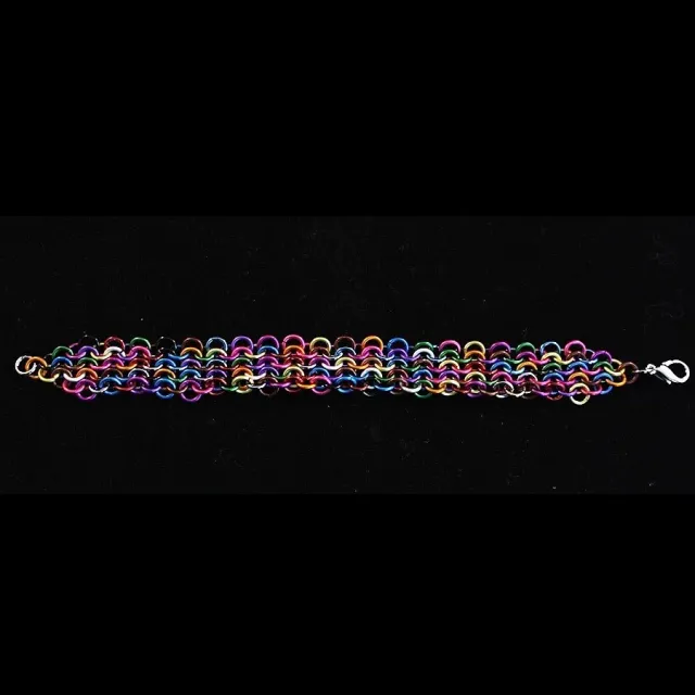 Bijounique E 4-1 chainmaille armband pakket mix