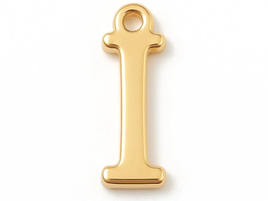 La Petite Epicerie letter I bedel goud per stuk 10 mm