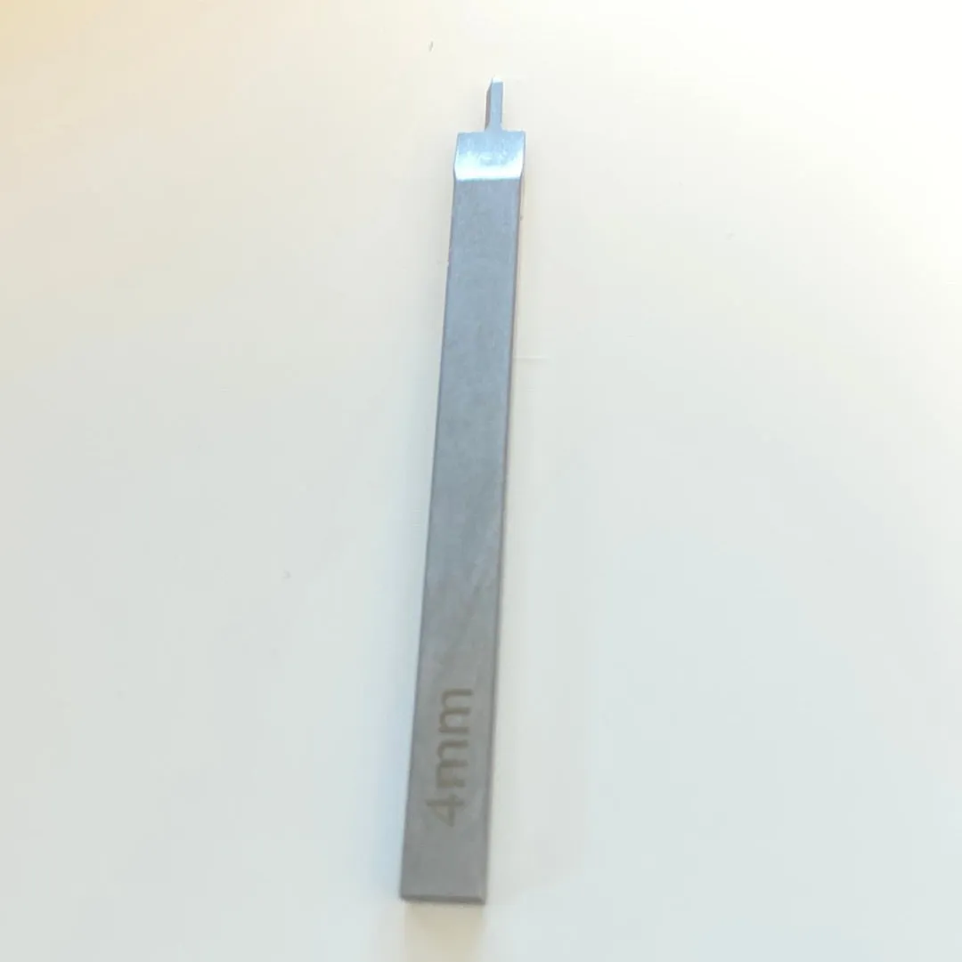 Leather House Pricking Iron Diamond 4mm prikijzer staal