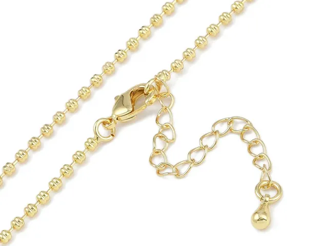 La Petite Epicerie Kogelketting verguld 39 cm hangerketting