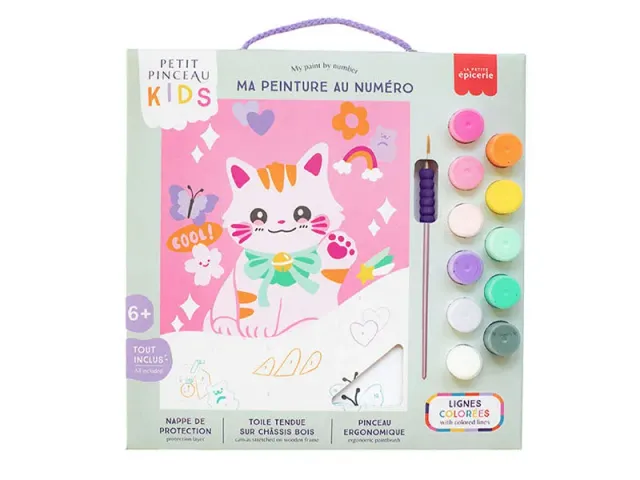Petit Pinceau Kids Maneki Neko Schilderen op Nummer
