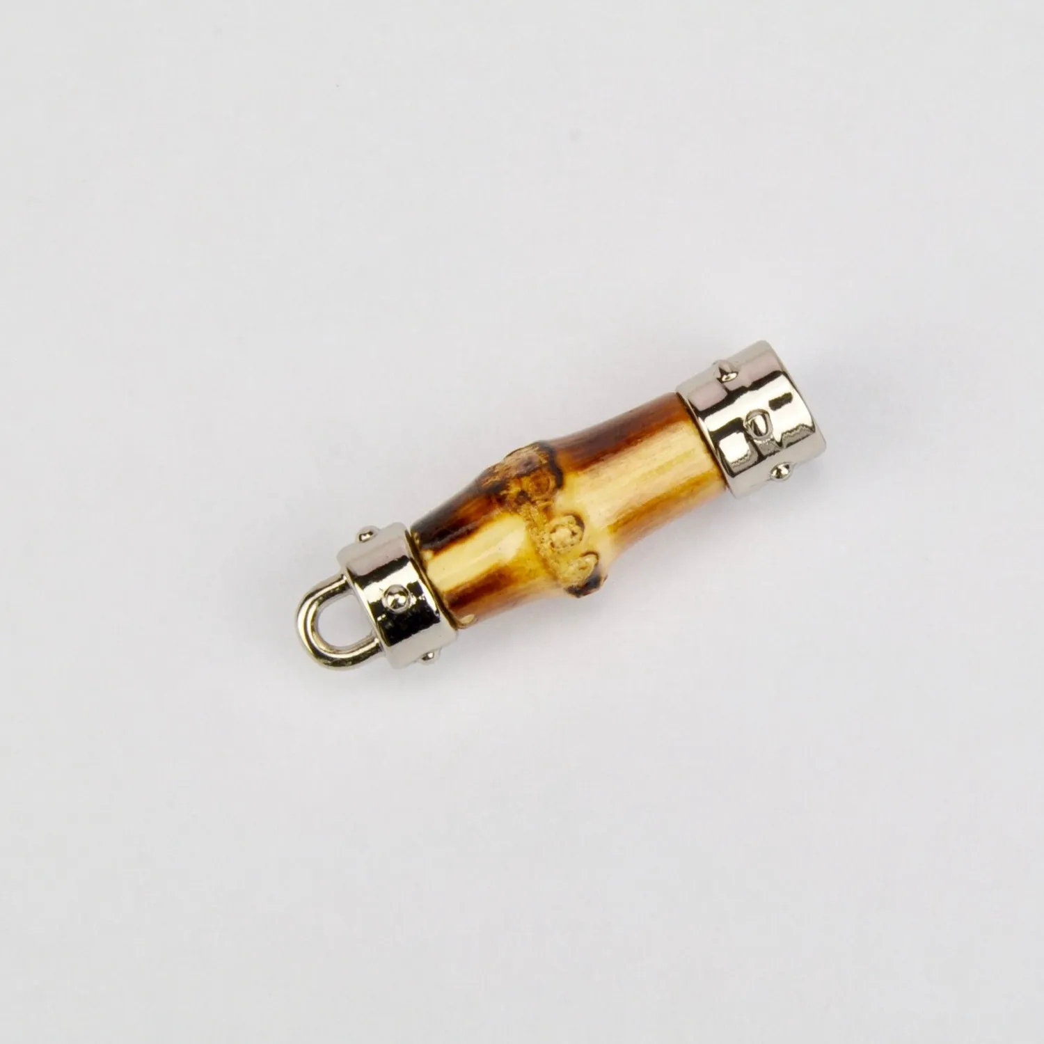 Leather House Bamboo Zipper Puller ritstrekker goud bamboe