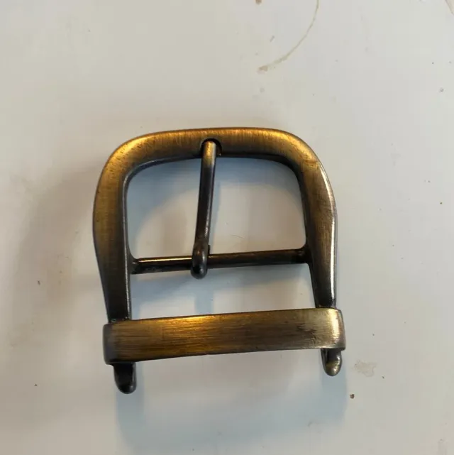 Leather House gesp oudgoud 40 mm riemgesp