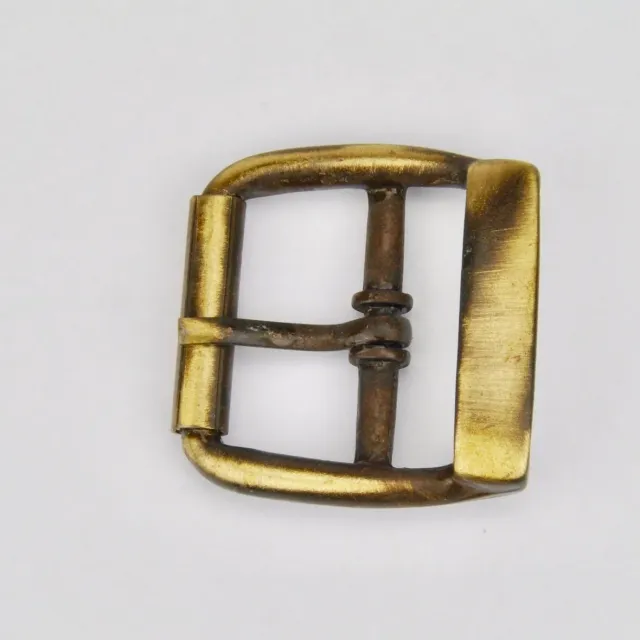 Leather House gesp brass 30mm oud goud per stuk