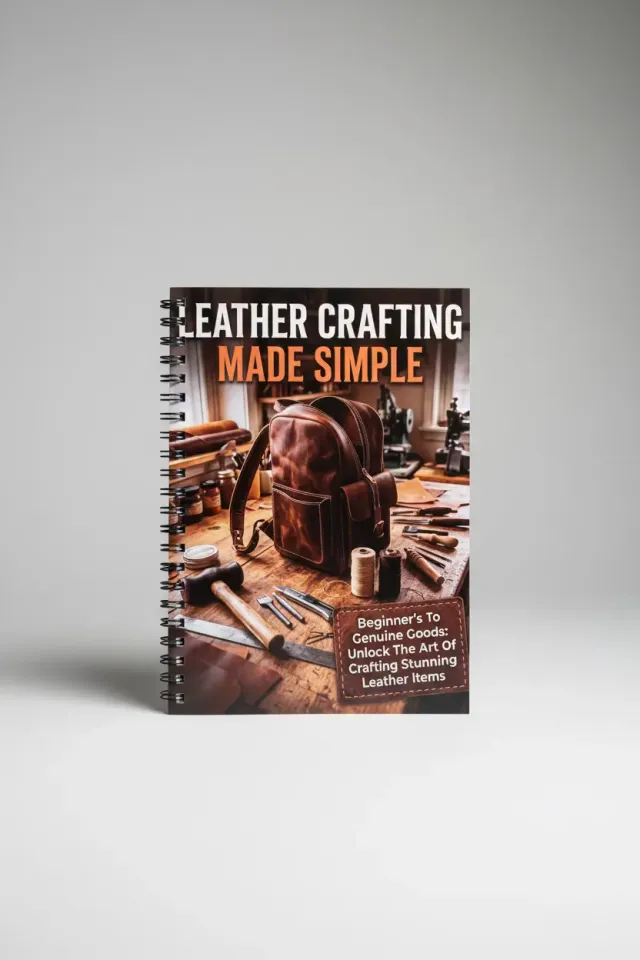 Leather House Leather Crafting Made Simple leerboek beginners