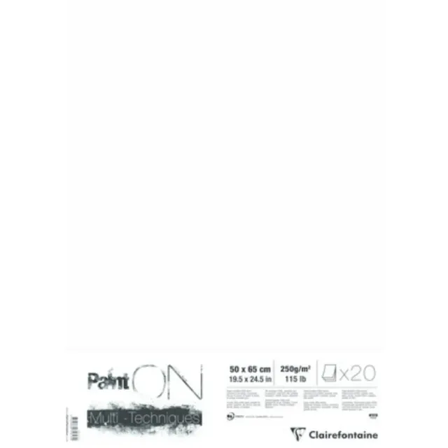 PaintON verfpapier 50x65 cm 250 gram 20 vel