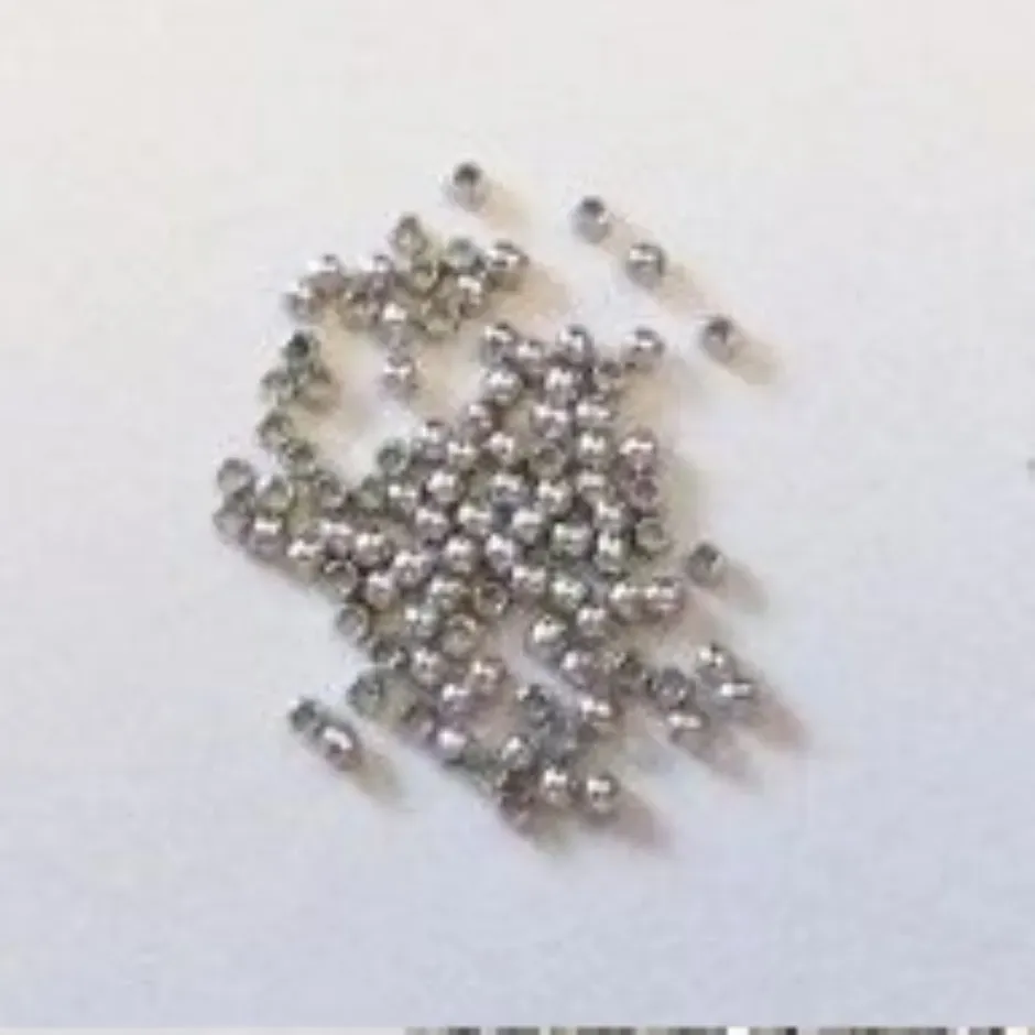 LTC-Leiden knijpkralen 1 mm zilver 100 stuks