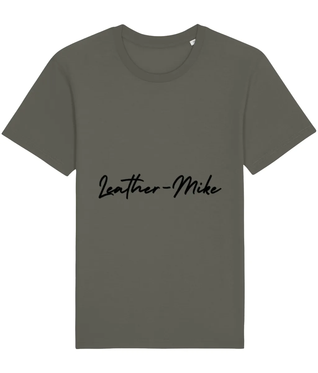 Leather House Leather Mike x Hab-To T-shirt antraciet