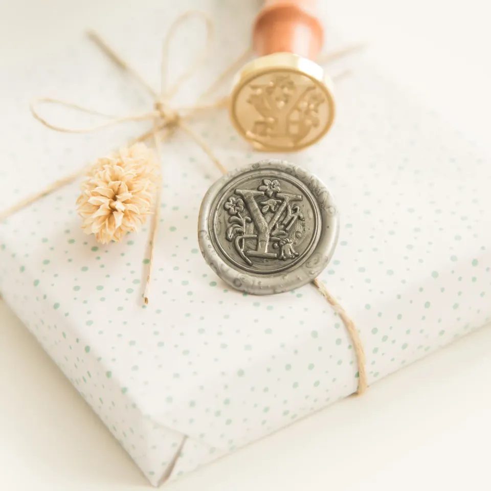 Jessy at Sea Letter Y wax stempel 25 mm initiaal