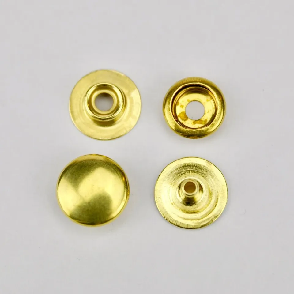 Drukker Drukknopen Goud 12,5 mm 10 stuks