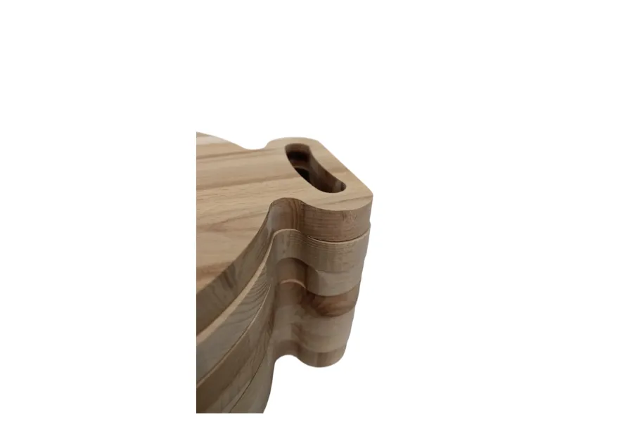 Astrid Brouwers ronde tapasplank groot snijplank 30 cm beukenhout