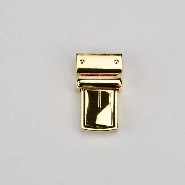 Leather House Tic-Tuc sluiting goud 24x40 mm