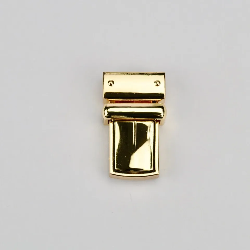 Leather House Tic-Tuc sluiting goud 24x40 mm