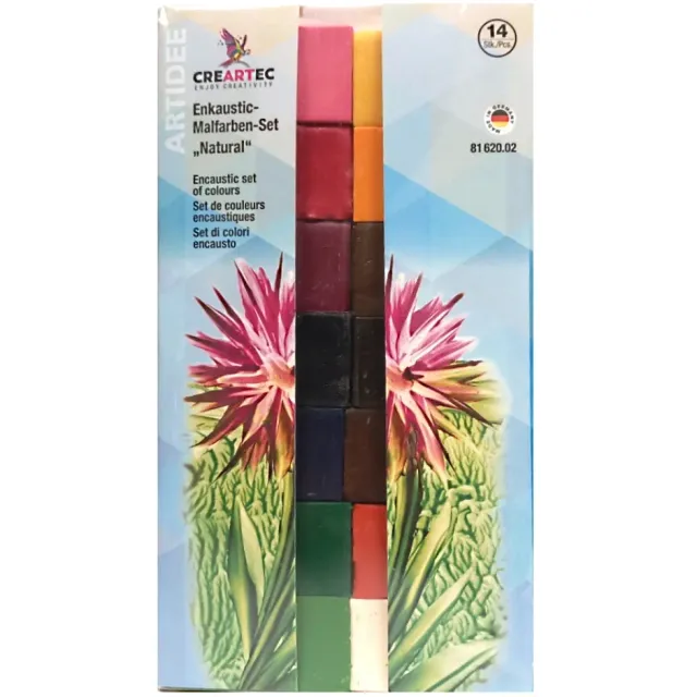 LTC-Leiden encaustic bijenwas naturel 14 kleuren lichtecht