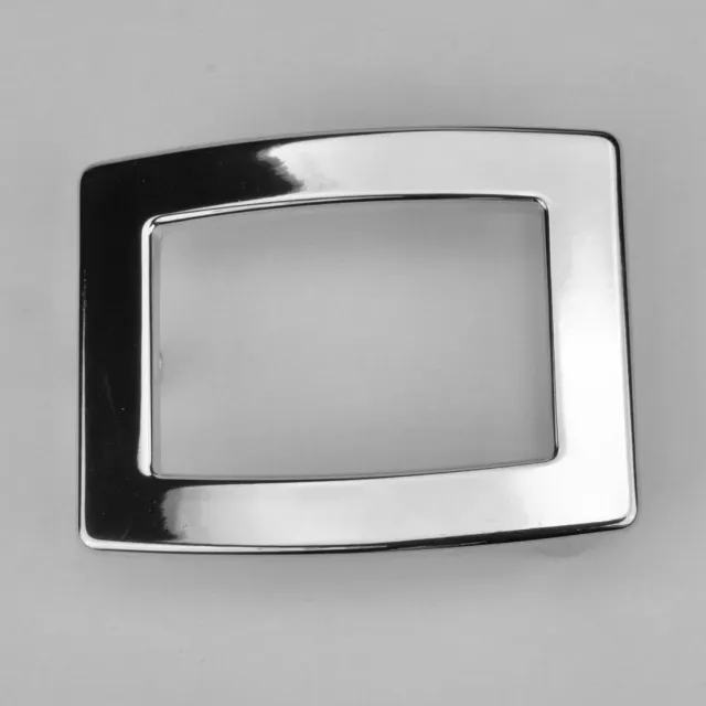Leather House Silver gesp 35 mm nikkel per stuk