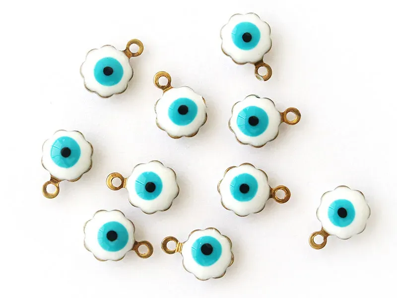 La Petite Epicerie nazar oog bedels messing 10 stuks