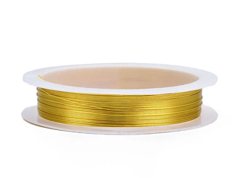 La Petite Epicerie Wikkeldraad Koper Donkergoud 10 m 0,4 mm