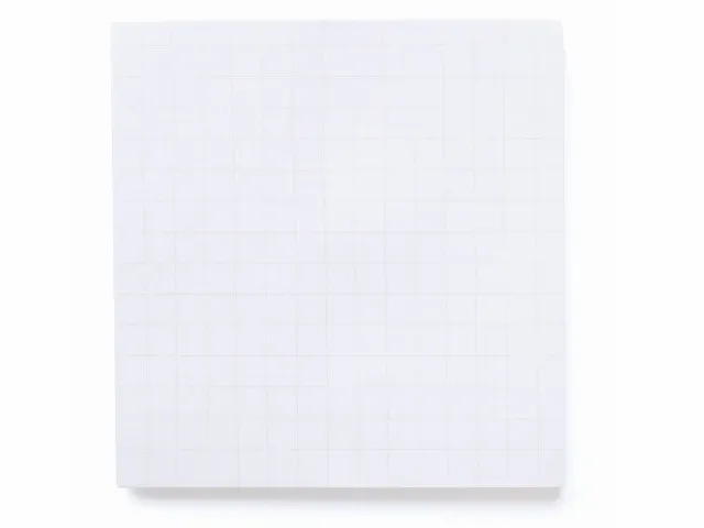 La Petite Epicerie post-it blok roze geruit 7,5 cm 60 vel