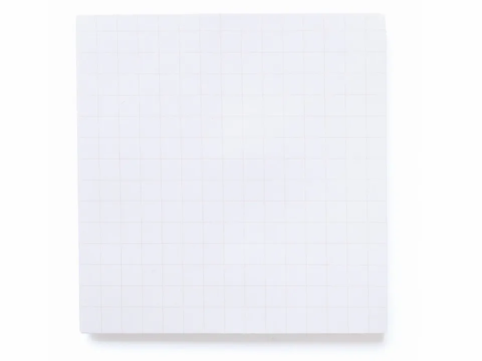 La Petite Epicerie post-it blok roze geruit 7,5 cm 60 vel