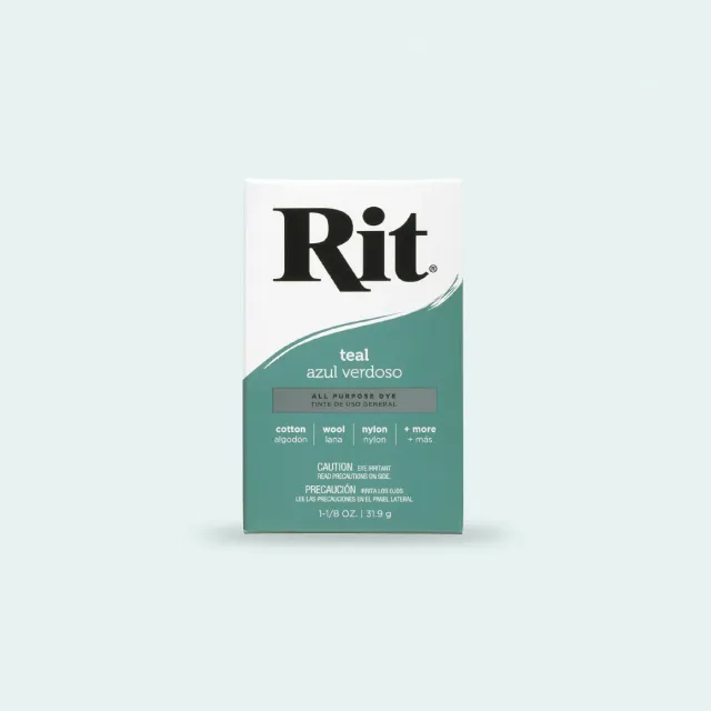 Rit All-Purpose Teal textielverf poeder blauwgroen