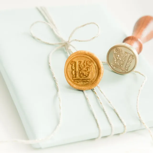 Jessy at Sea Letter L wax stempel 25 mm initiaal