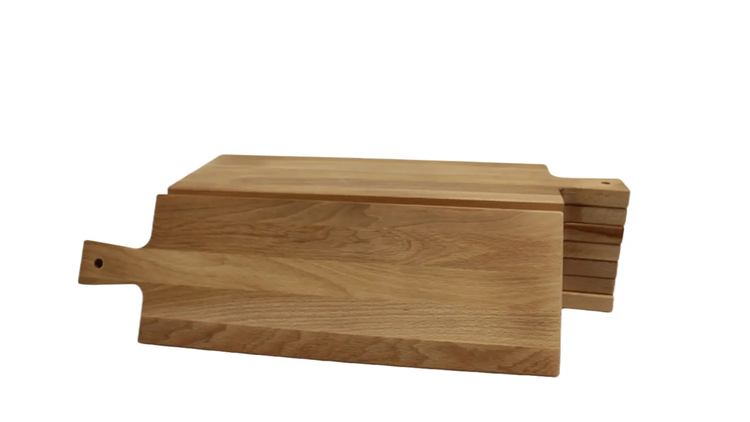 Astrid Brouwers snijplank beukenhout lang 47,5x15 cm