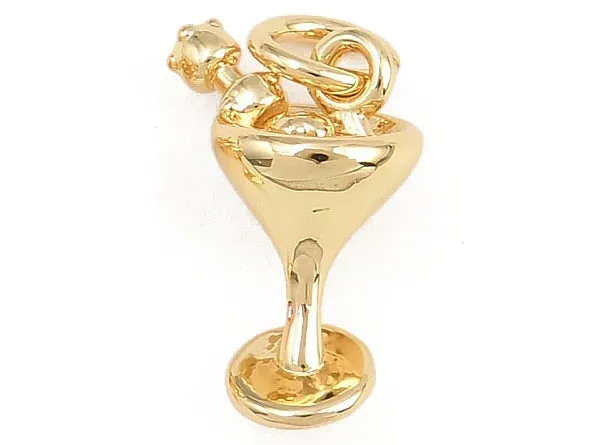 La Petite Epicerie bedel cocktail goud 13 mm per stuk