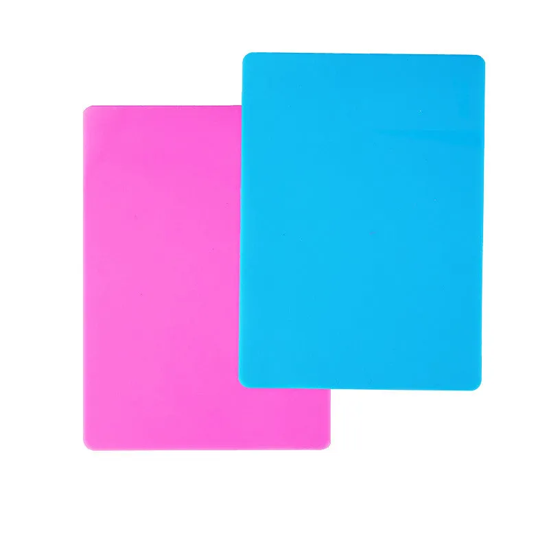 Bijounique siliconen ondermat blauw 105x147 mm food-grade