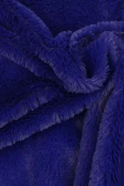 LTC-Leiden Teddy pluche stof blauw 145 cm kortharig